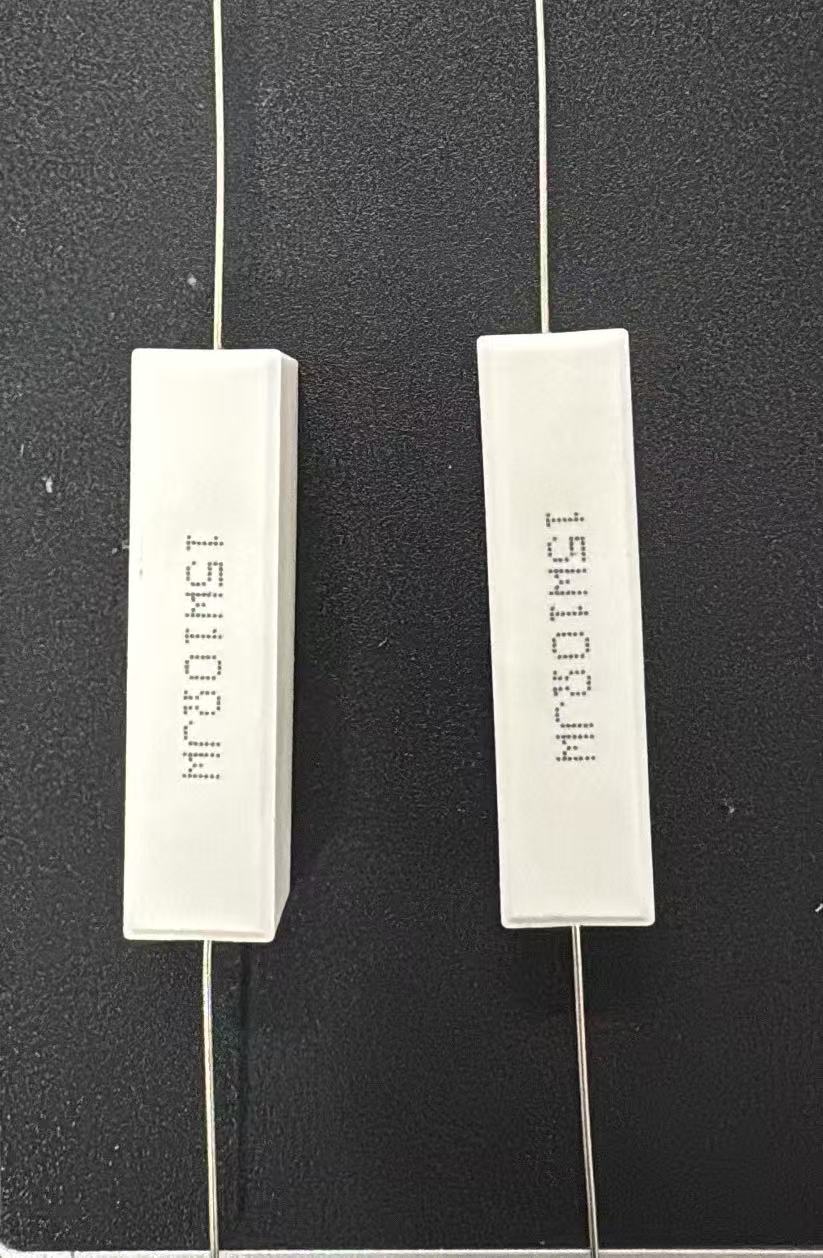 Cement wirewound resistor