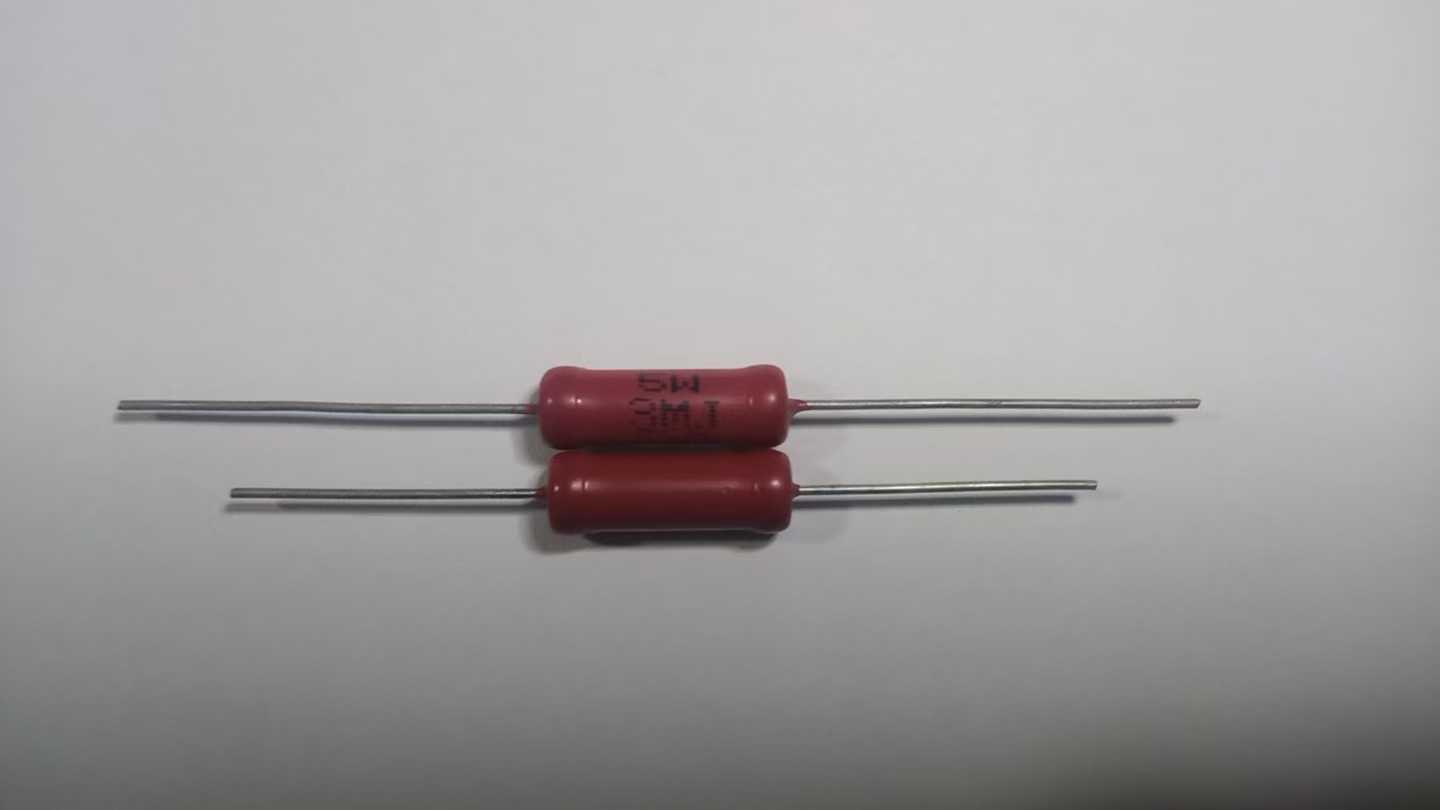 High voltage glass glaze resistor