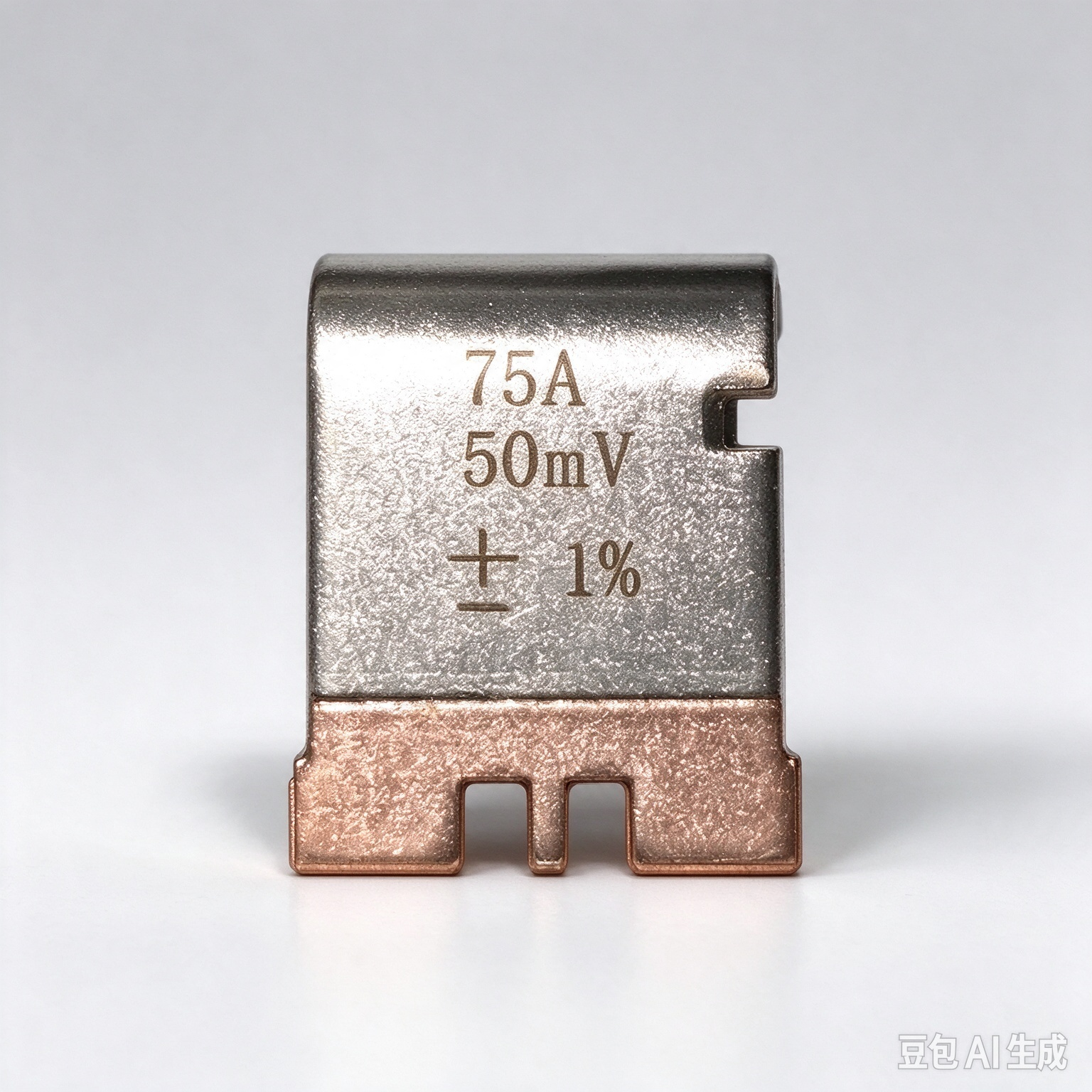 U-type manganese copper shunt 75A 50mV